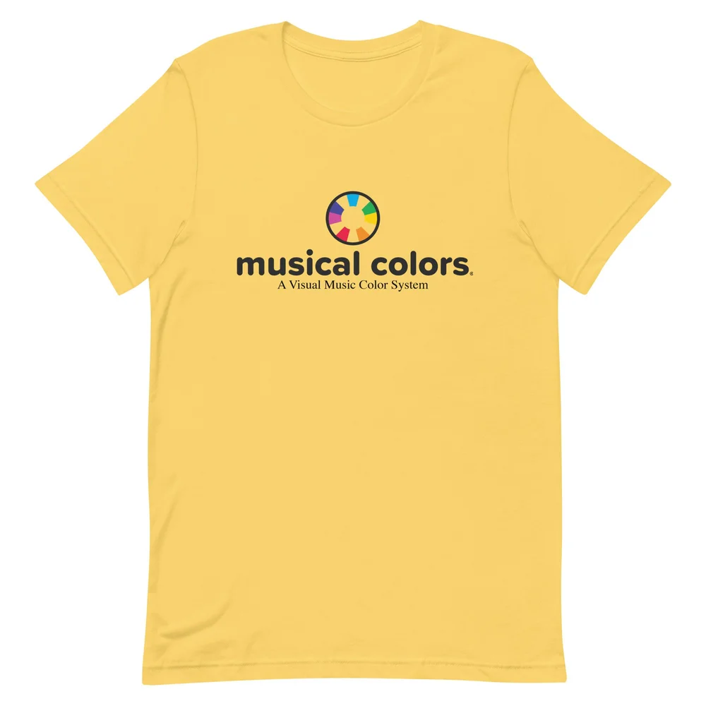 Musical Colors - Logo Mark Tagline T-Shirt
